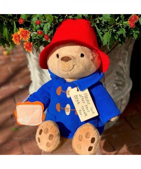 Paddington Bear Collection/Classic Seated Paddington Bear Soft Stuffed Plush Toy- 12" H $61.13 - Stuffed Animals & Teddy Bears