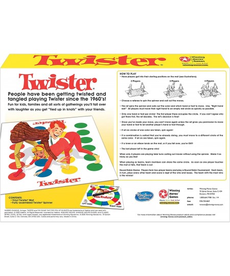 Classic Twister $28.22 - Floor Games