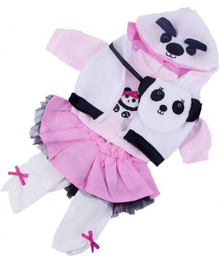 Reborn Baby Dolls Clothes Girl 22 inch Panda Outfit Sets for 20-22" Reborn Doll Clothes 5 pcs $33.55 - Doll Accessories