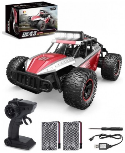 DE43 RC Cars 1:14 Scale Remote Control Car 2WD High Speed 25 Km/h All Terrains Electric Toy Off Road RC Car Vehicle Truck Cra...