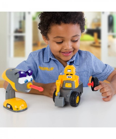 Construction Jr. Crew Fix-It Fleet Toy Excavator Yellow $26.63 - Kids' Play Construction Vehicles