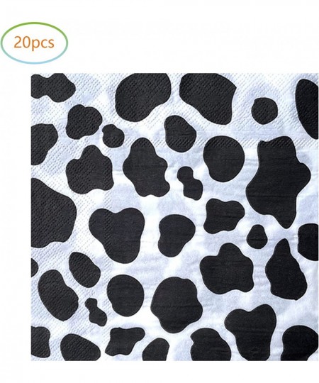 Cow Print Birthday Party Supplies 20 Plates and 20 Napkins for Cow Print Theme Birthday Party Decorations $25.49 - Kids' Part...