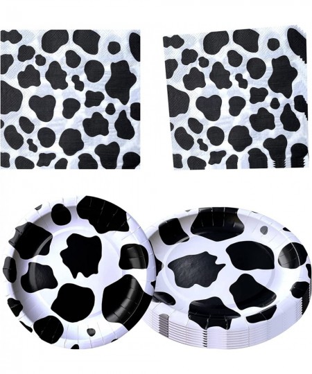 Cow Print Birthday Party Supplies 20 Plates and 20 Napkins for Cow Print Theme Birthday Party Decorations $25.49 - Kids' Part...