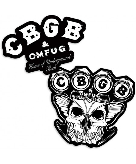 CBGB Skull and OMFUG Logo Collectible Stickers $16.32 - Kids' Stickers