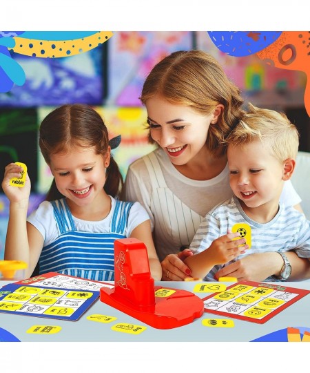 Bingo Games for Kids Ages 4-8 Board Game Preschool Game Sight Words Games Educational Games Family Board Games for 3-8 Years ...