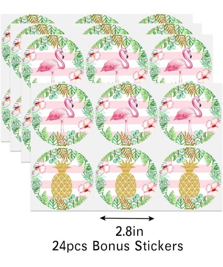 Flamingo Party Favors Candy Bags with Stickers - Pineapple Goodie Gift Treat Bags - Flamingo Themed Birthday Party Supplies $...