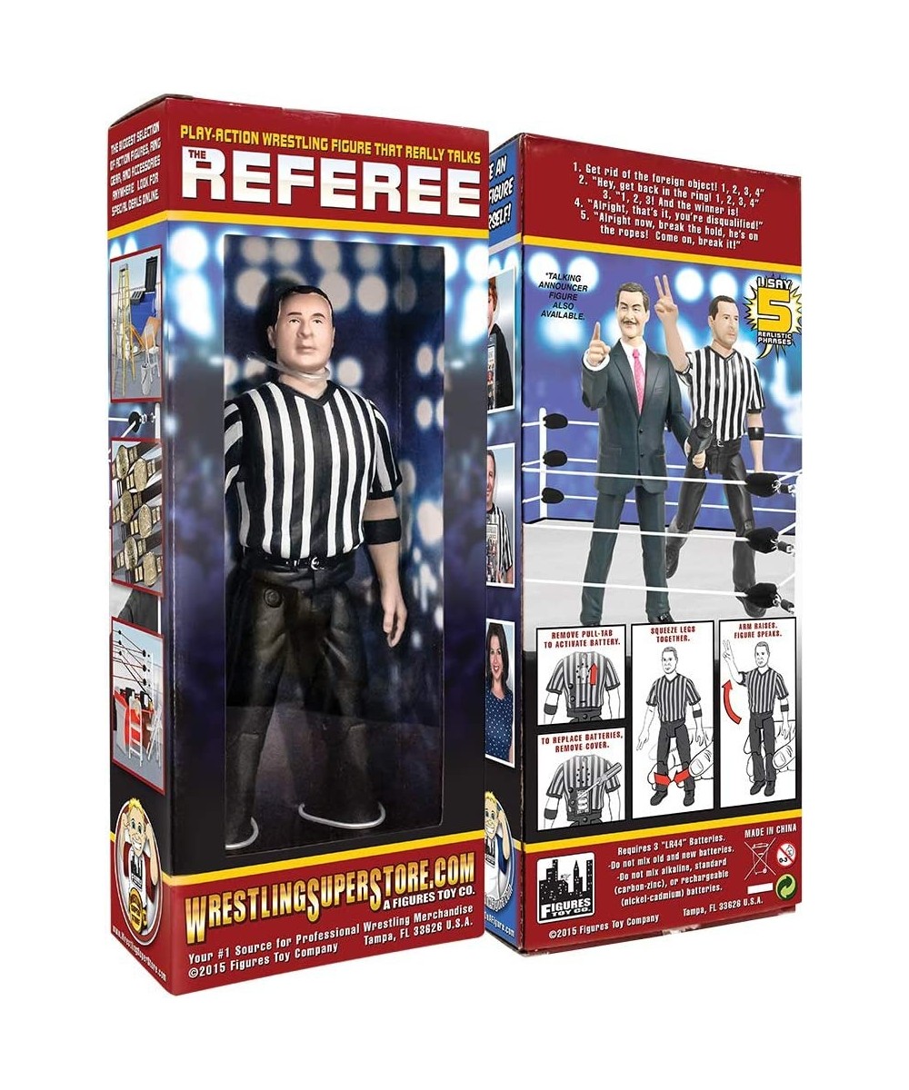 Counting and Talking Wrestling Referee Action Figure $41.09 - Action Figures