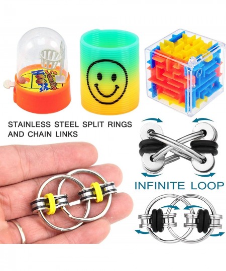 32pcs Sensory Fidget Toys Set Fidget Toys Anti-Anxiety Tools and Special Toys Fidget Toys Relieves Stress Squeeze Toy for Bir...