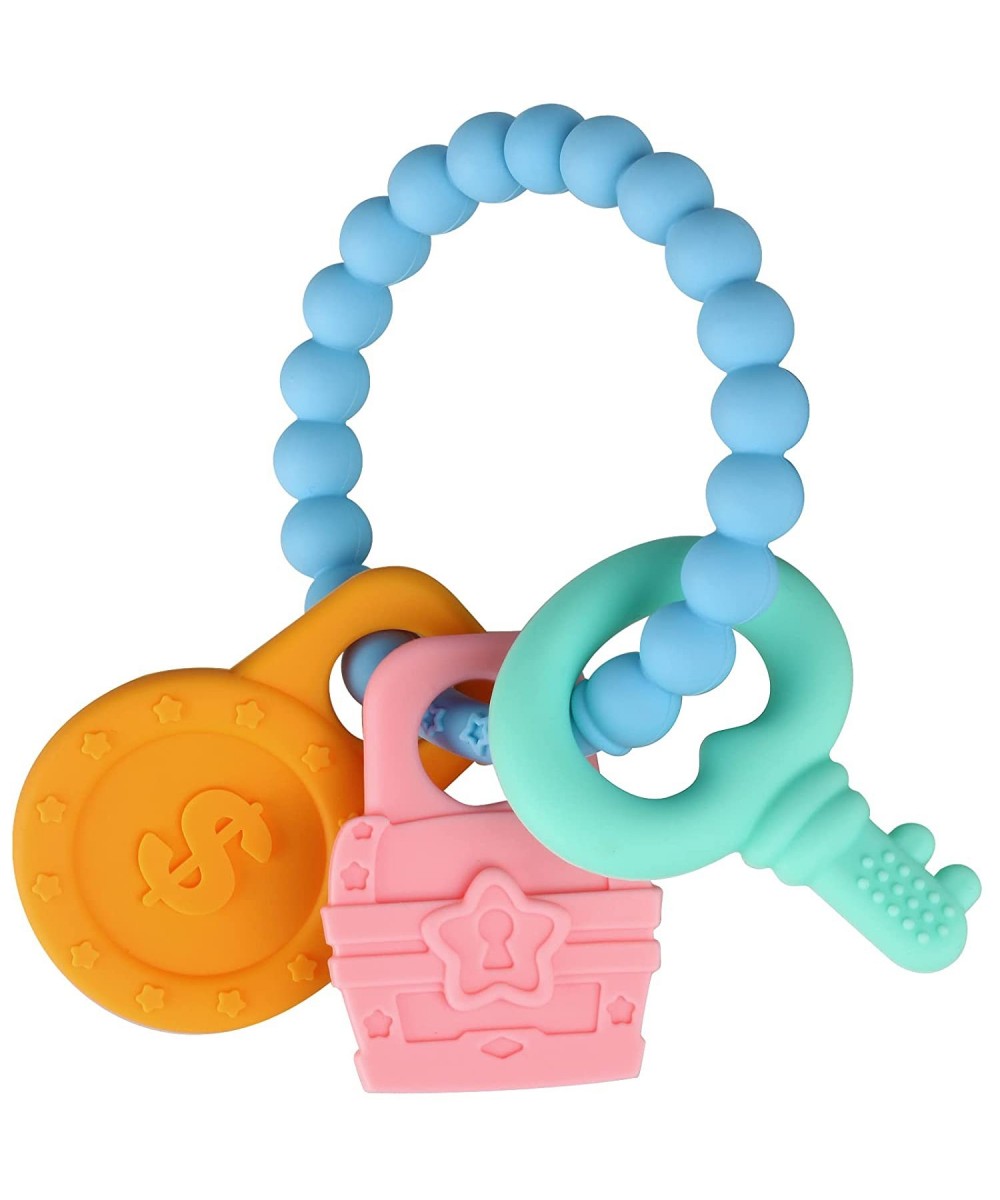 Silicone Teething Toys for Baby 3+ Months Choking-Proof Design 100% Food-Grade Silicone Infant to Toddler Teether Shower Gift...