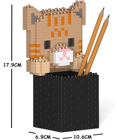 Tabby Cat Pencil Cup 01S $54.89 - Toy Building Sets