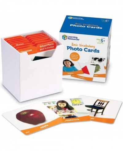 Basic Vocabulary Photo Cards Vocabulary/Phonics Learning Educational Games for Kids 156 Cards Ages 5+ $46.44 - Educational Fl...