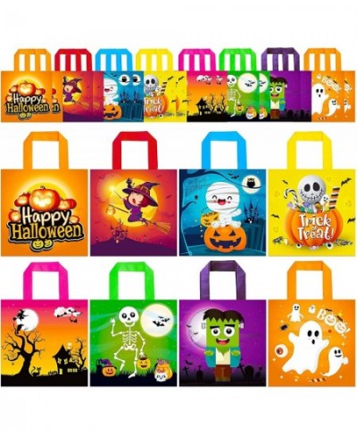 Halloween G ift Bag for Kids Halloween Non-Woven Bags Halloween Tote Bag for Kids Halloween Bags With Handles 8.2"X9.1" Trick...