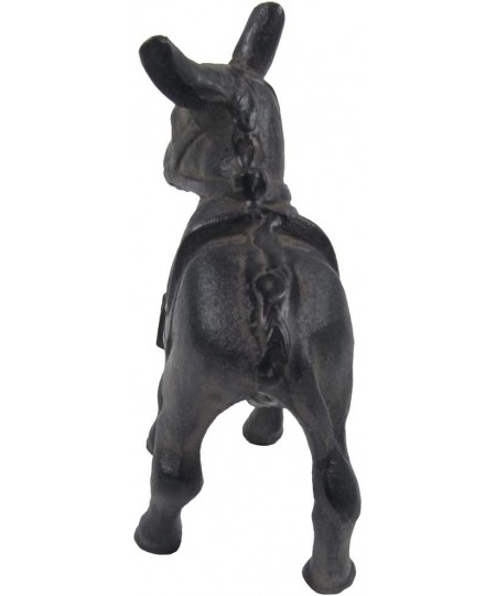 Treasure Gurus Vintage Cast Iron Burro Coin Money Piggy Bank Metal Antique Style Donkey Southwestern Western Home Decor $54.5...