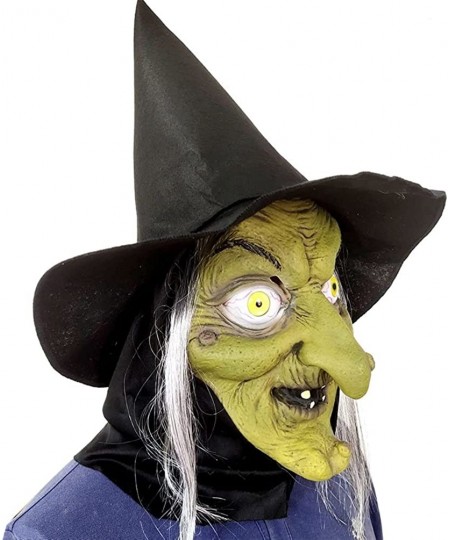 Halloween Scary Demon Costume Witch Mask Party Decorations Horror Creepy Latex Masks $27.08 - Kids' Dress-Up Accessories