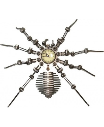 3D Metal Puzzle Model Kit Spider Mechanical Stainless Steel Puzzle Clock Crafts Toys Ornaments Model $52.85 - 3-D Puzzles