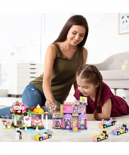 Friends Café Shop Building Kit Coffee House Hair Salon Building Blocks Set for Girls Aged 6-12 (1059 Pieces) $88.58 - Toy Bui...