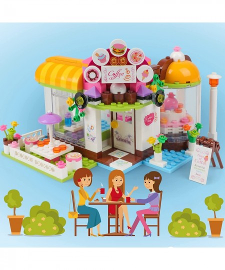 Friends Café Shop Building Kit Coffee House Hair Salon Building Blocks Set for Girls Aged 6-12 (1059 Pieces) $88.58 - Toy Bui...