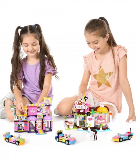 Friends Café Shop Building Kit Coffee House Hair Salon Building Blocks Set for Girls Aged 6-12 (1059 Pieces) $88.58 - Toy Bui...