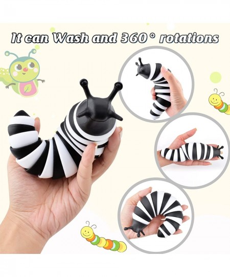 Fidget Slug Toy Funny Sensory Slug Fidget Toys 1 PC Slug Fidget Toy ADHD Anxiety Stress Relief Decompression Stim Toys Funny ...