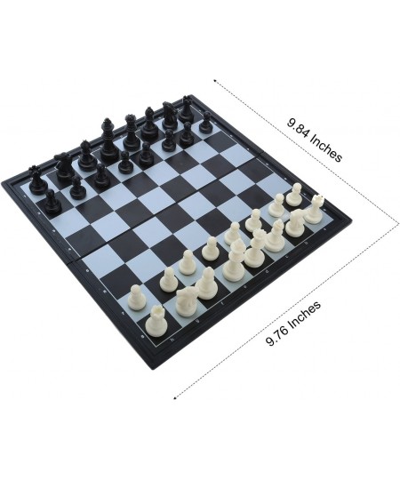 Magnetic Travel Chess Set with Folding Chess Board Educational Toys for Kids and Adults $29.07 - Travel Games