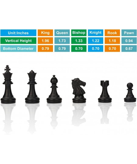 Magnetic Travel Chess Set with Folding Chess Board Educational Toys for Kids and Adults $29.07 - Travel Games