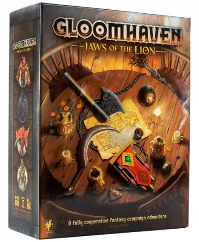 Gloomhaven: Jaws of The Lion Strategy Boxed Board Game for ages 12 & Up Brown $59.75 - Board Games