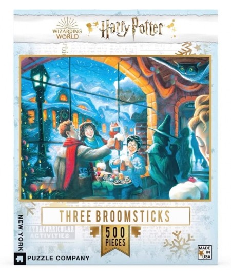 Harry Potter Three Broomsticks - 500 Piece Jigsaw Puzzle $44.77 - Jigsaw Puzzles