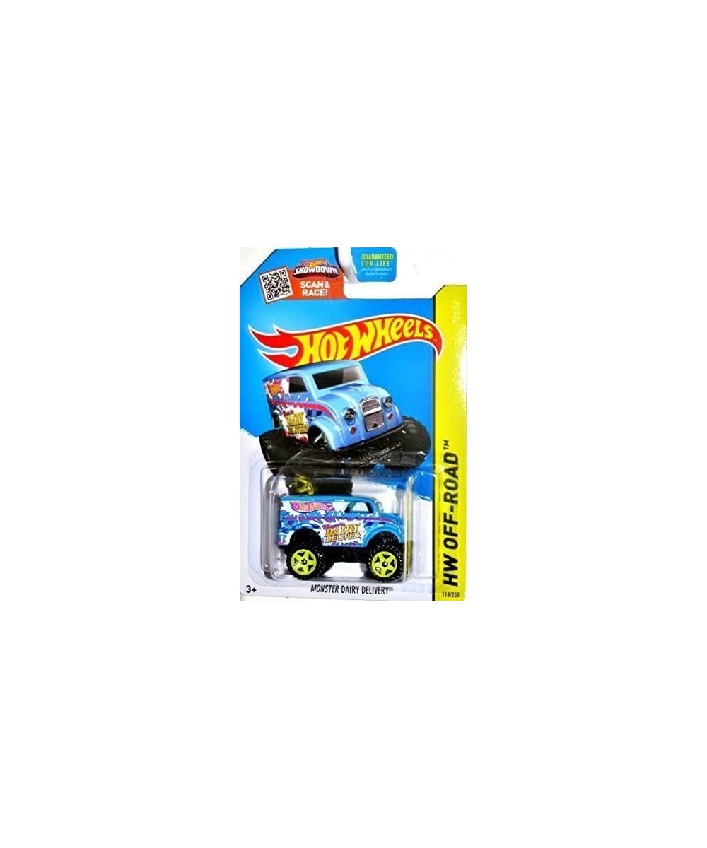 2015 HW Off-Road Monster Dairy Delivery (Monster Truck) 118/250 Blue $25.86 - Kids' Play Trucks