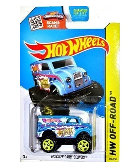 2015 HW Off-Road Monster Dairy Delivery (Monster Truck) 118/250 Blue $25.86 - Kids' Play Trucks