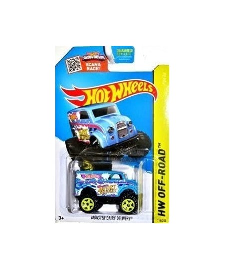 2015 HW Off-Road Monster Dairy Delivery (Monster Truck) 118/250 Blue $25.86 - Kids' Play Trucks