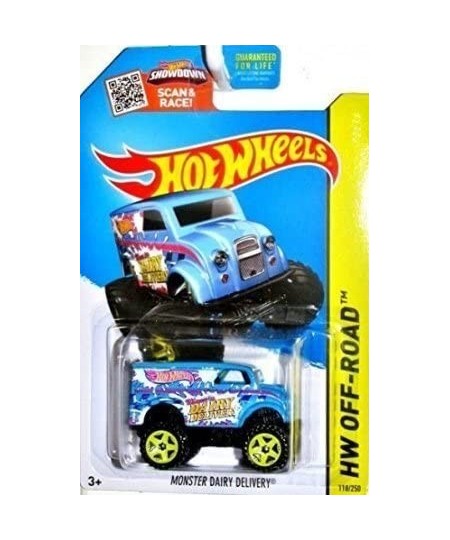 2015 HW Off-Road Monster Dairy Delivery (Monster Truck) 118/250 Blue $25.86 - Kids' Play Trucks