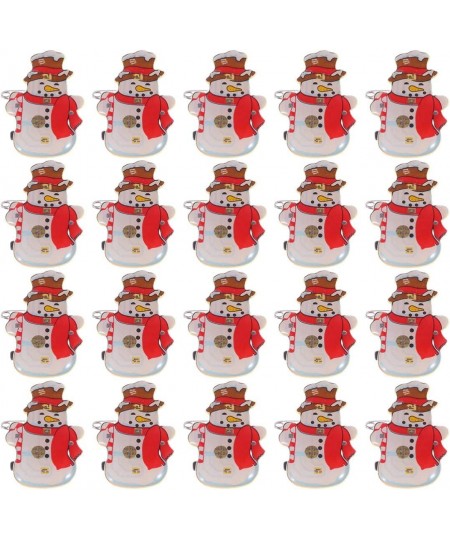 Christmas LED Flashing Brooch Pin Holiday Xmas Snowman Badge Brooch for Children Gift Party Favors 25Pcs $17.78 - Kids' Party...