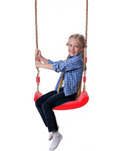 TENDU Children Outdoor Swing Seat for Little Tikes-Plastic Swingset Outdoor for Kids-Rope Swing Seat for Kids-Tree Swing Seat...