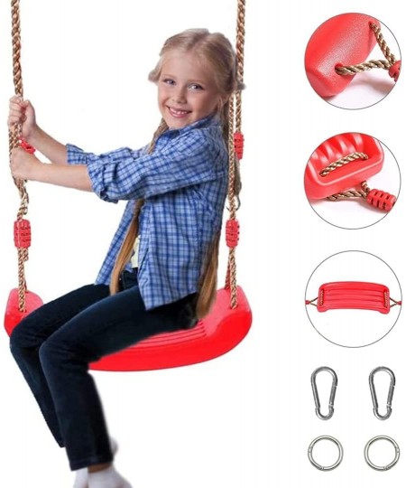 TENDU Children Outdoor Swing Seat for Little Tikes-Plastic Swingset Outdoor for Kids-Rope Swing Seat for Kids-Tree Swing Seat...