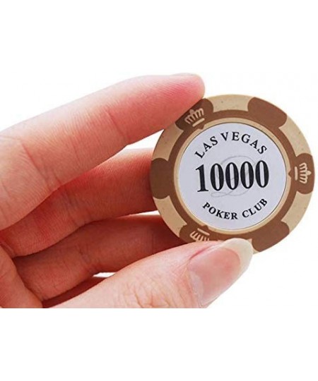 Poker Chips.Texas Hold'em Blackjack Baccarat Straight Flush Casino Mahjong Chips.Denomination 50.100.200.500.1000.Can be use ...