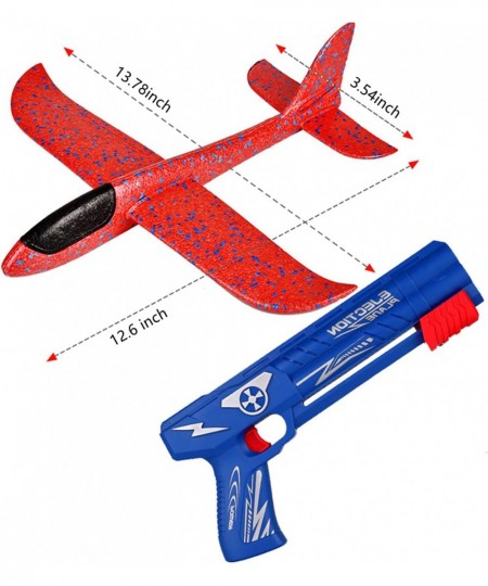 Airplane Toy One-Click Ejection Model Foam Airplane with 1 Pack Large Throwing Foam Plane Flying Toy for Kids… $25.24 - Flyin...