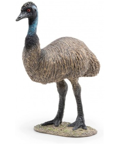 Hand-Painted - Figurine -Wild Animal Kingdom -Emu -50272 -Collectible - for Children - Suitable for Boys and Girls- from 3 Ye...