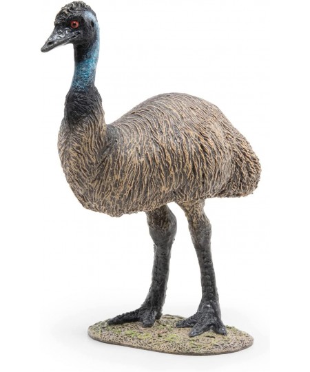 Hand-Painted - Figurine -Wild Animal Kingdom -Emu -50272 -Collectible - for Children - Suitable for Boys and Girls- from 3 Ye...