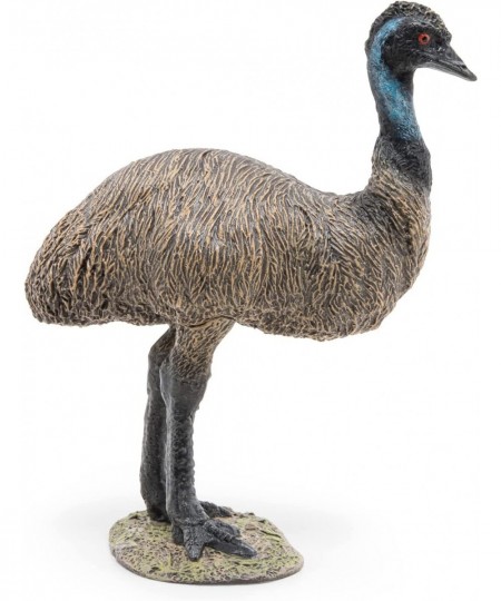 Hand-Painted - Figurine -Wild Animal Kingdom -Emu -50272 -Collectible - for Children - Suitable for Boys and Girls- from 3 Ye...