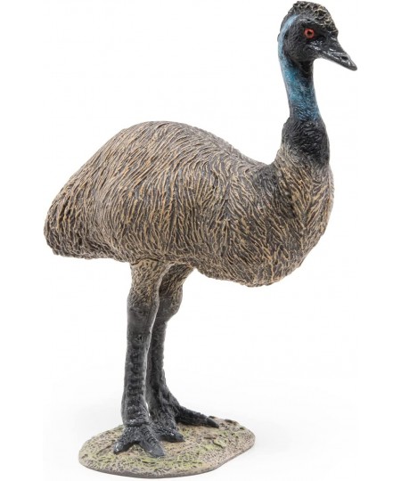 Hand-Painted - Figurine -Wild Animal Kingdom -Emu -50272 -Collectible - for Children - Suitable for Boys and Girls- from 3 Ye...