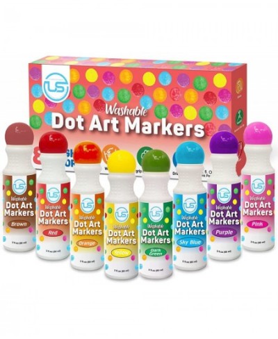 Dot Markers| Bingo Daubers | Dot Markers Washable 8 Colors Dot Markers for Toddlers and Kids Bingo Markers Toddler Activities...