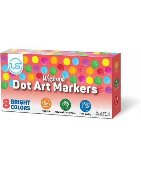 Dot Markers| Bingo Daubers | Dot Markers Washable 8 Colors Dot Markers for Toddlers and Kids Bingo Markers Toddler Activities...