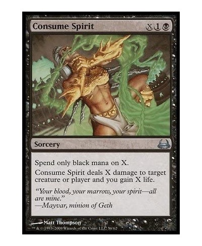 Consume Spirit - Duel Decks: Divine vs Demonic $10.21 - Card Games