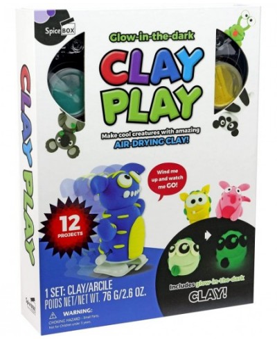 Children's Activity Kits Make & Play Clay Play Modelling Dry Clay Kit For Kids With 13 Clay Creatures Projects Activity Kit F...