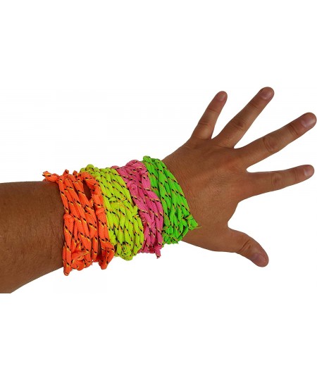 Neon Rope Friendship Bracelets (72) $15.92 - Kids' Dress-Up Accessories