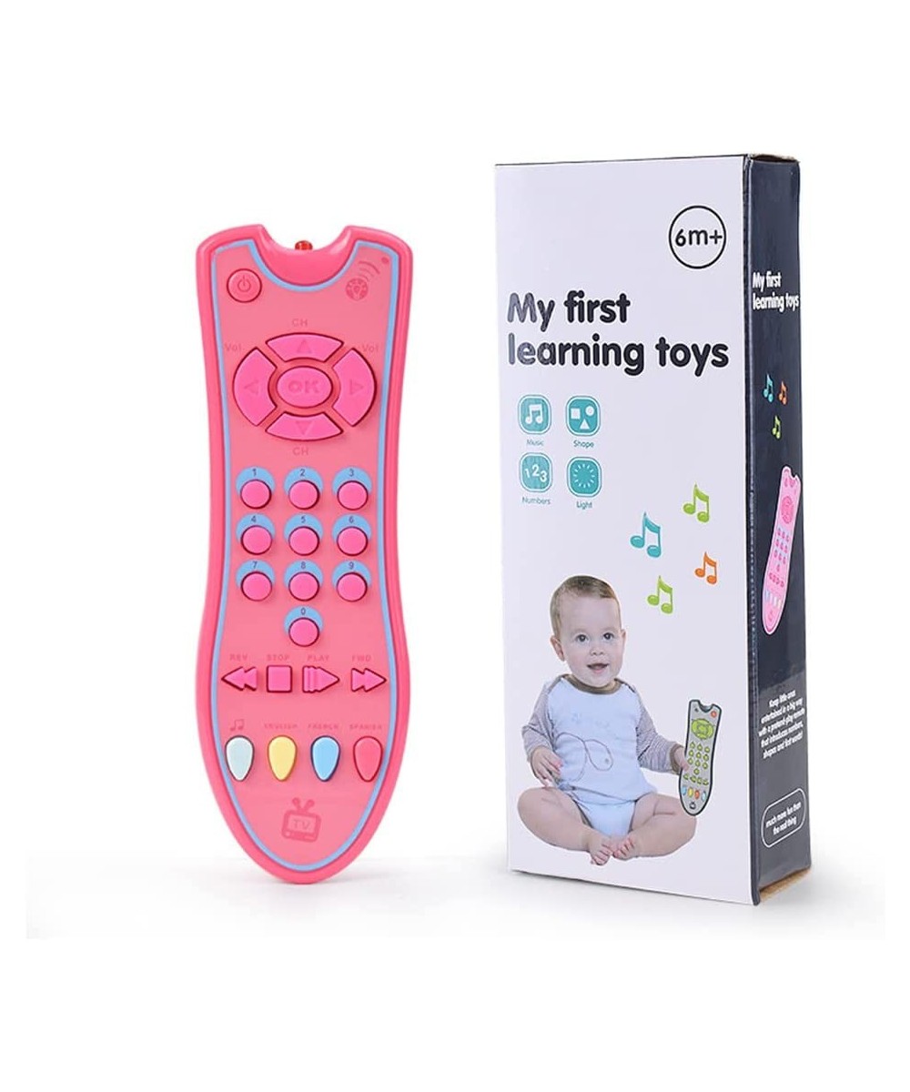 Baby Remote Control Toy Simulation TV Remote Control Toys with Light and Music Three Language Modes Toddlers Early Educationa...