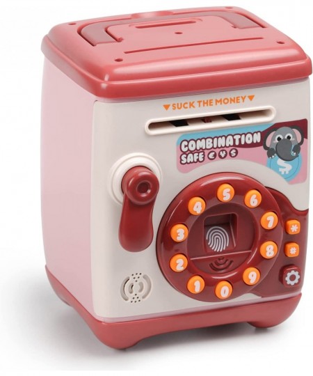 Piggy Bank for Boys Girls Money Coin Bank with Password Good Gift for Child (RED) $42.91 - Kids' Money Banks