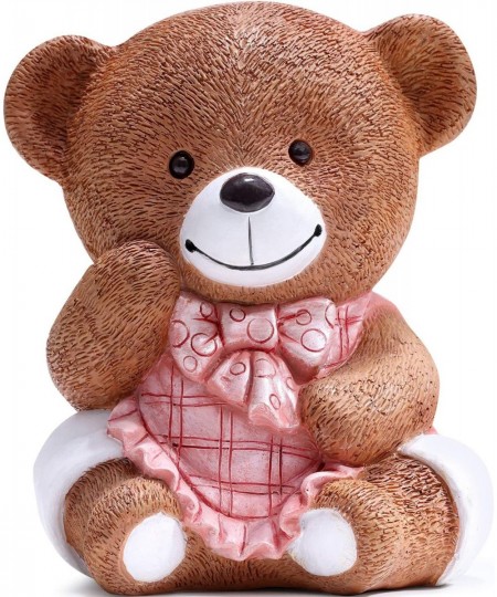 Kids Piggy Bank Teddy Bear Piggy Bank for Girls First Birthday Gifts for Girls Cute Room Decor $25.19 - Kids' Money Banks