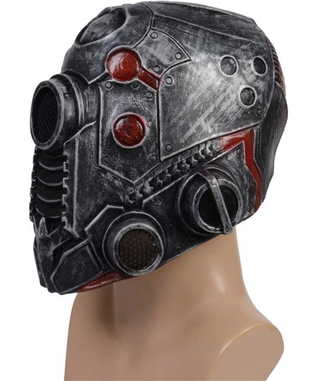 Punk Masque Helmet Masque Headgear Halloween Steampunk Robot Masquerade Punk Mask Helmet Halloween Steampunk Robot Mask Headg...