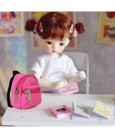 8PCS Doll Backpack for Doll Bags Cute Zipper Backpack Mini Doll Bag Doll Accessories for Doll Backpack Doll Accessories $26.1...